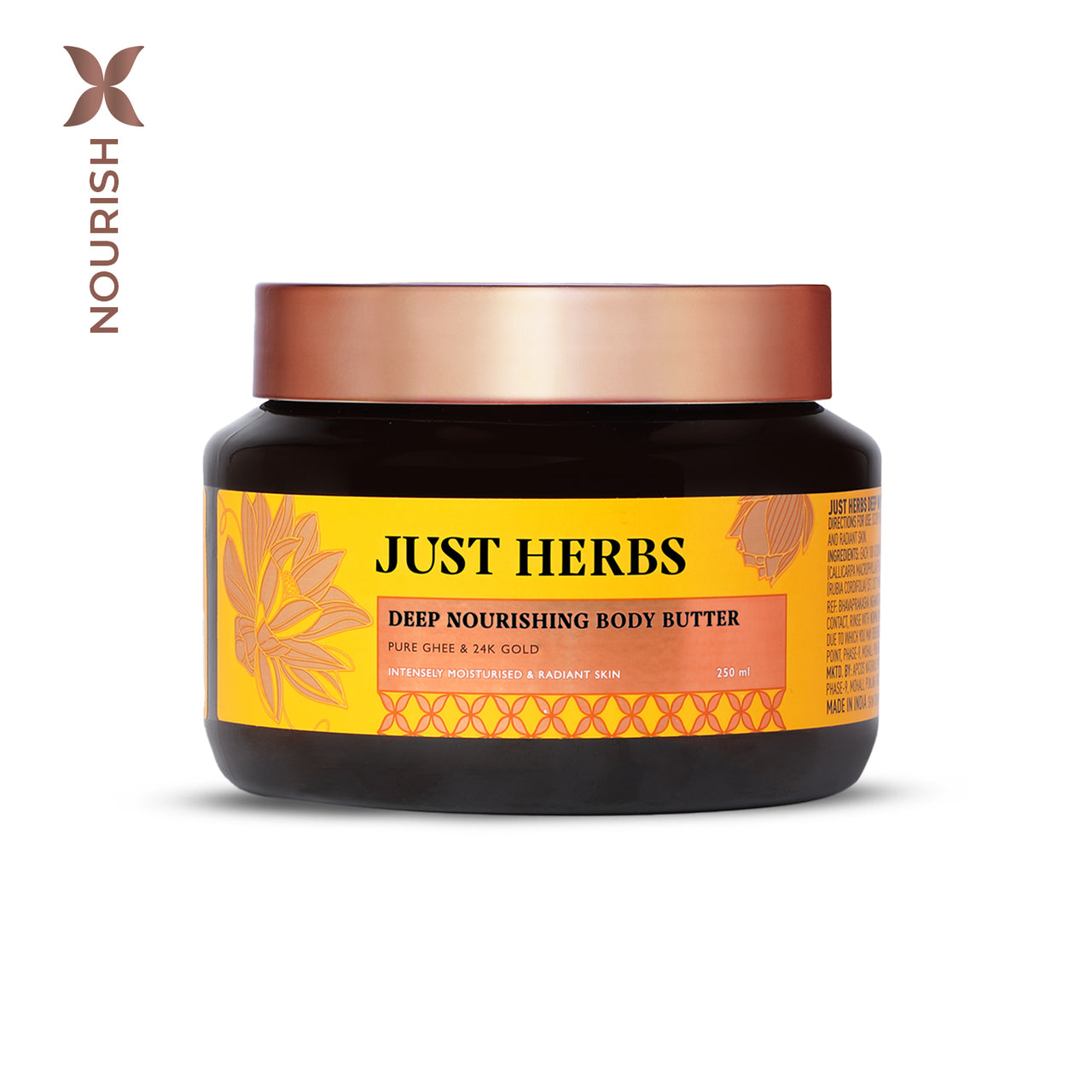 Pure Ghee & 24K Gold Deep Nourishing Body Butter