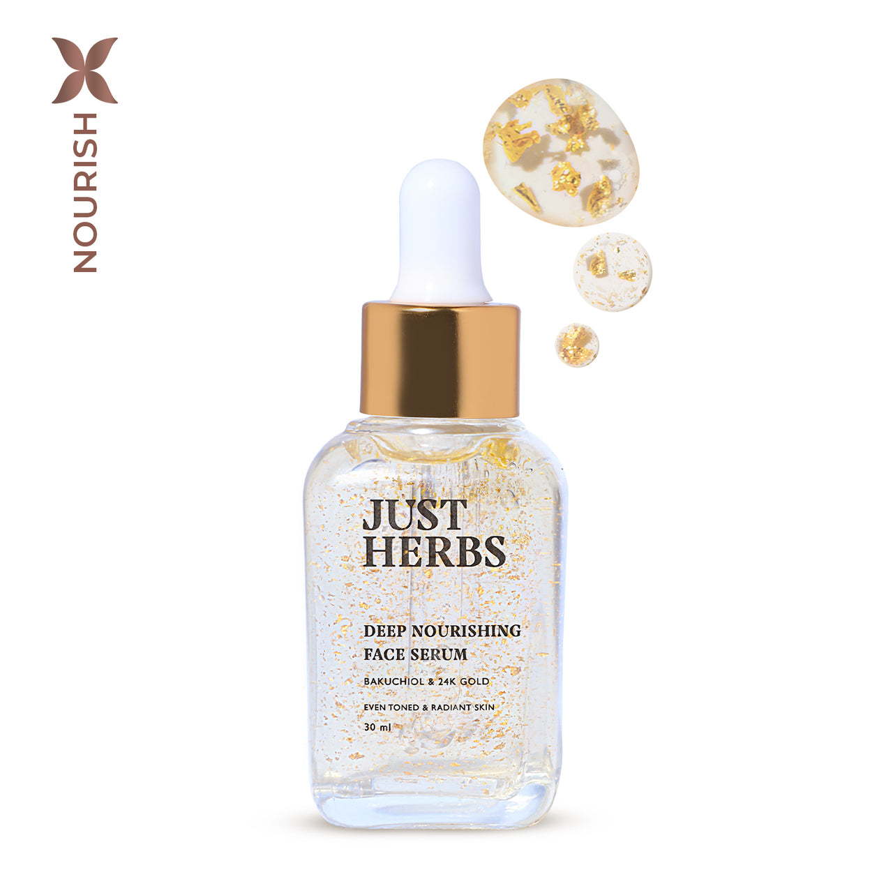 24K Gold & Bakuchiol Deep Nourishing Face Serum