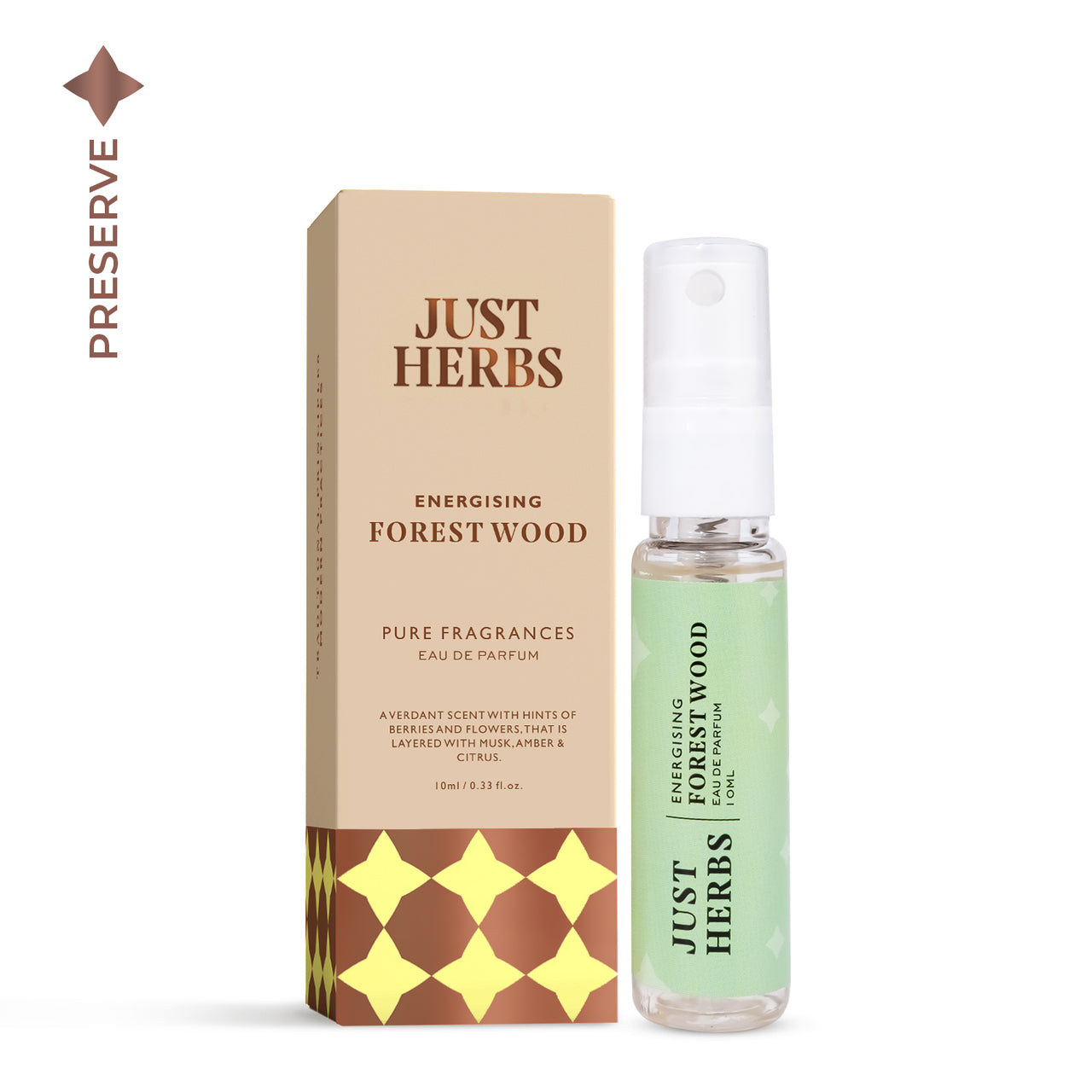 Energising Forest Wood Eau De Parfum : 10 ml