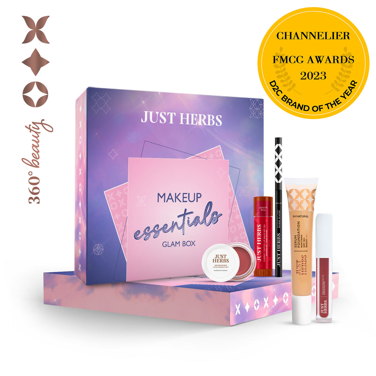 Makeup Essentials Glam Box : 6 Products