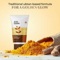 Thumbnail for Golden Glow Ubtan Face Wash with Turmeric and Sandalwood : 65 gm