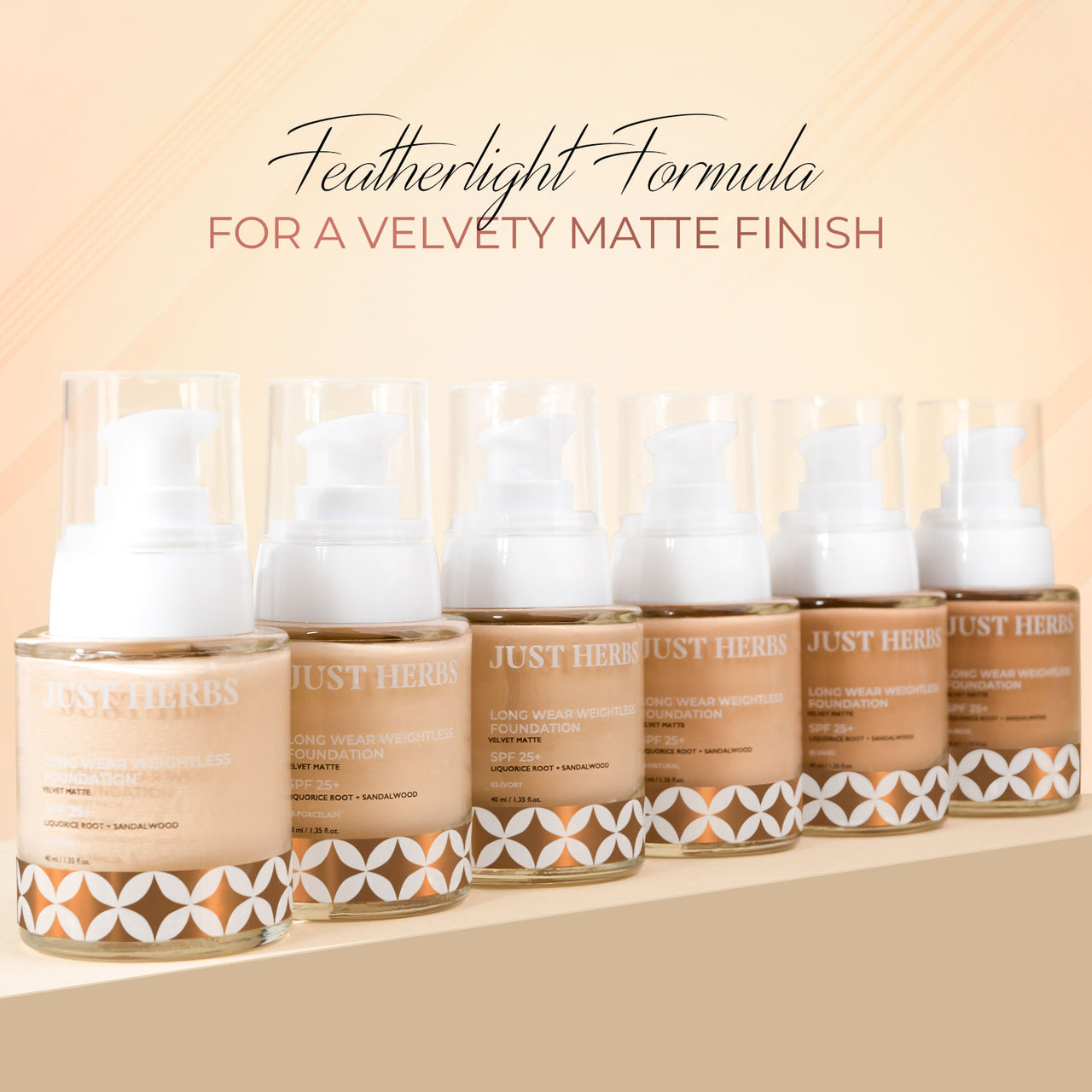 Long Wear Weightless Foundation with Liquorice Root and Sandalwood