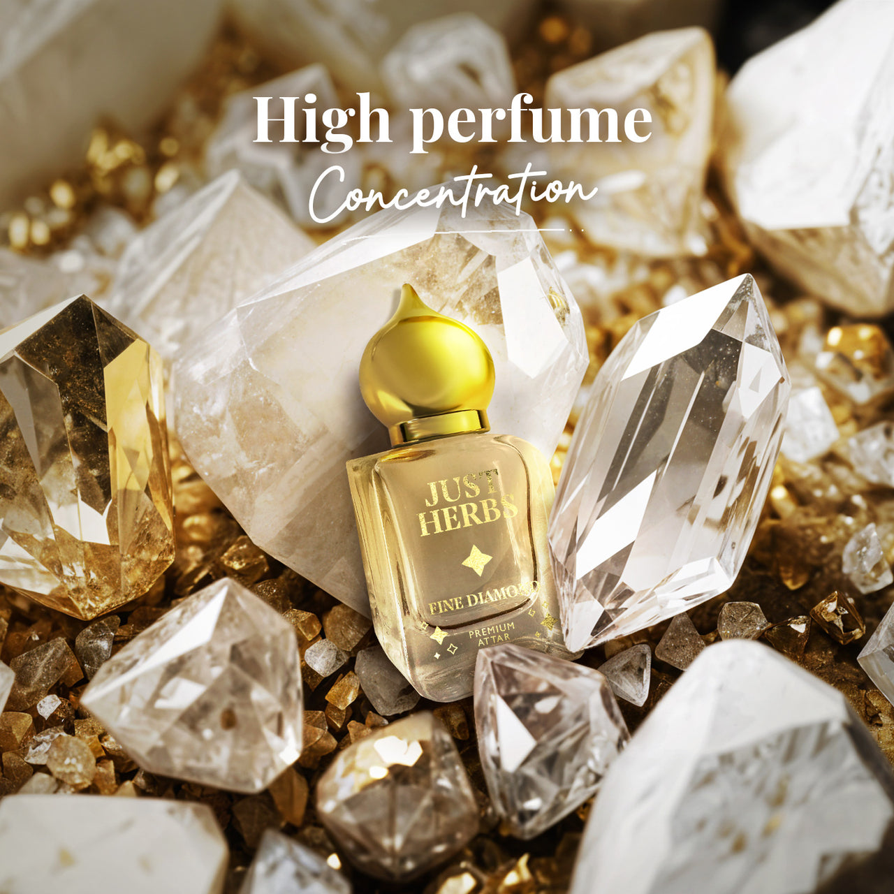 Fine Diamond Premium Attar : 10 ml