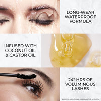 Thumbnail for Serum-infused Volume Boost Mascara with Castor Oil and Coconut Oil 8 ml