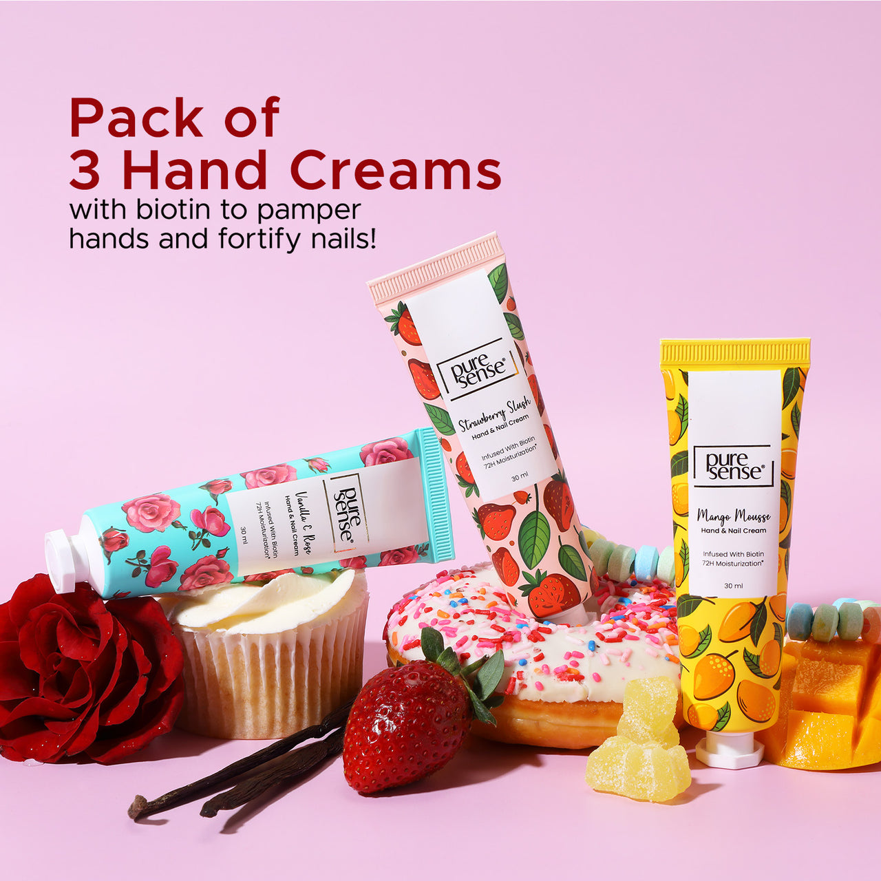 Hand Cream Combo Pack of 3