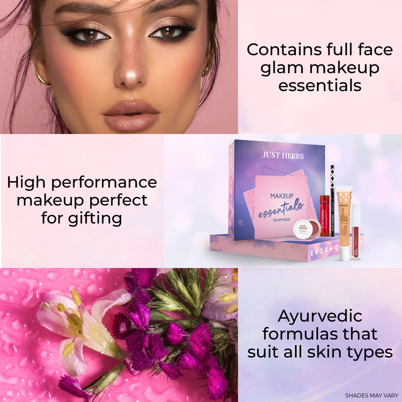 Makeup Essentials Glam Box : 6 Products