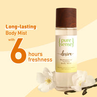 Thumbnail for PureSense Desire Madagascar Vanilla Body Mist, 150 ml