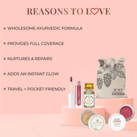 Thumbnail for Ayurvedic Makeup Essentials Kit Gift Set (4 Products)