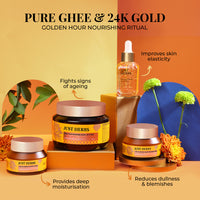 Thumbnail for Pure Ghee & 24K Gold Kit | Golden Hour Nourishing Ritual