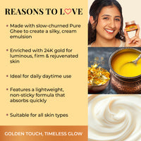 Thumbnail for Pure Ghee & 24K Gold Deep Nourishing Souffle Cream