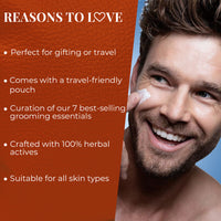 Thumbnail for Men’s Travel Essentials Face & Body: 7 Products