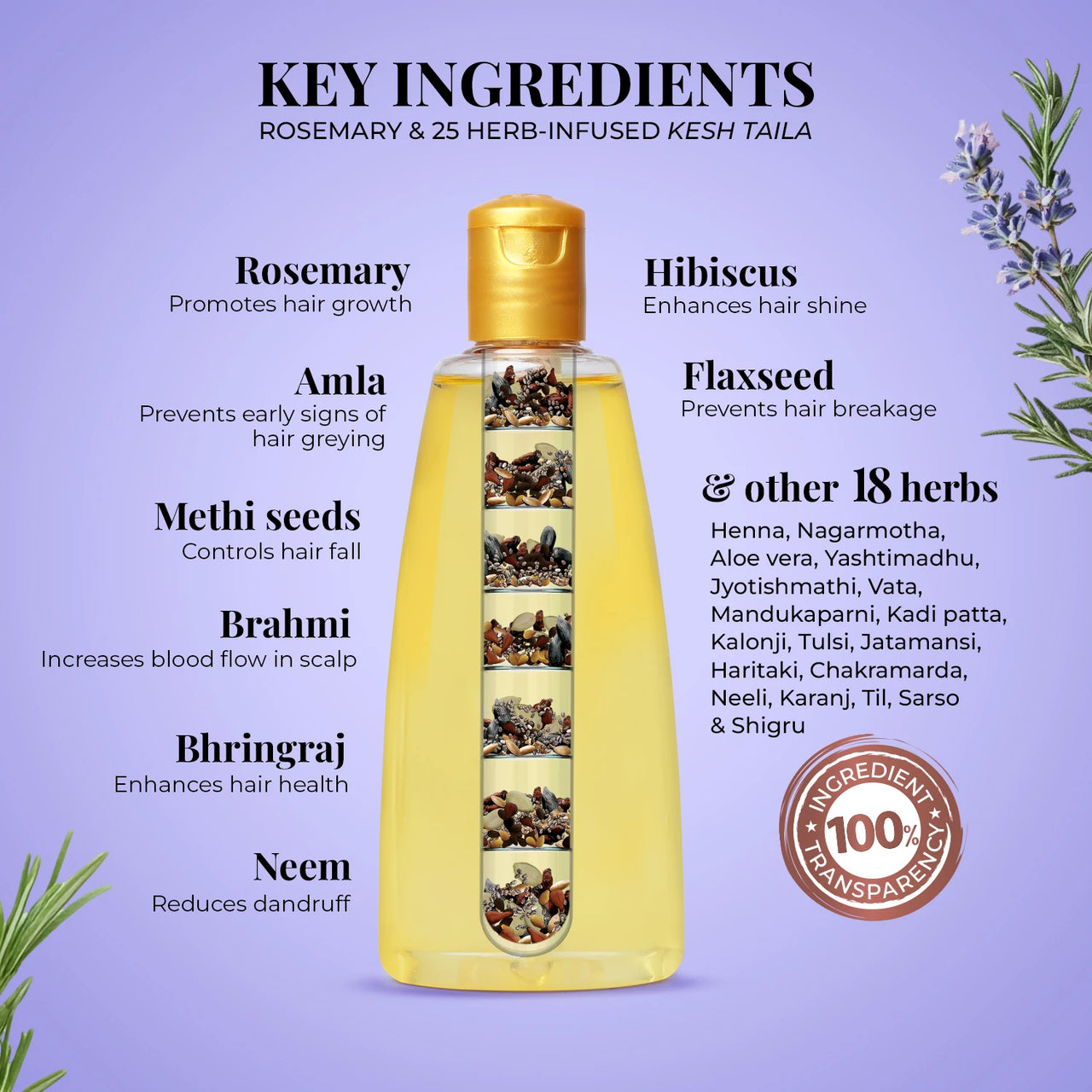 Rosemary Hair Oil