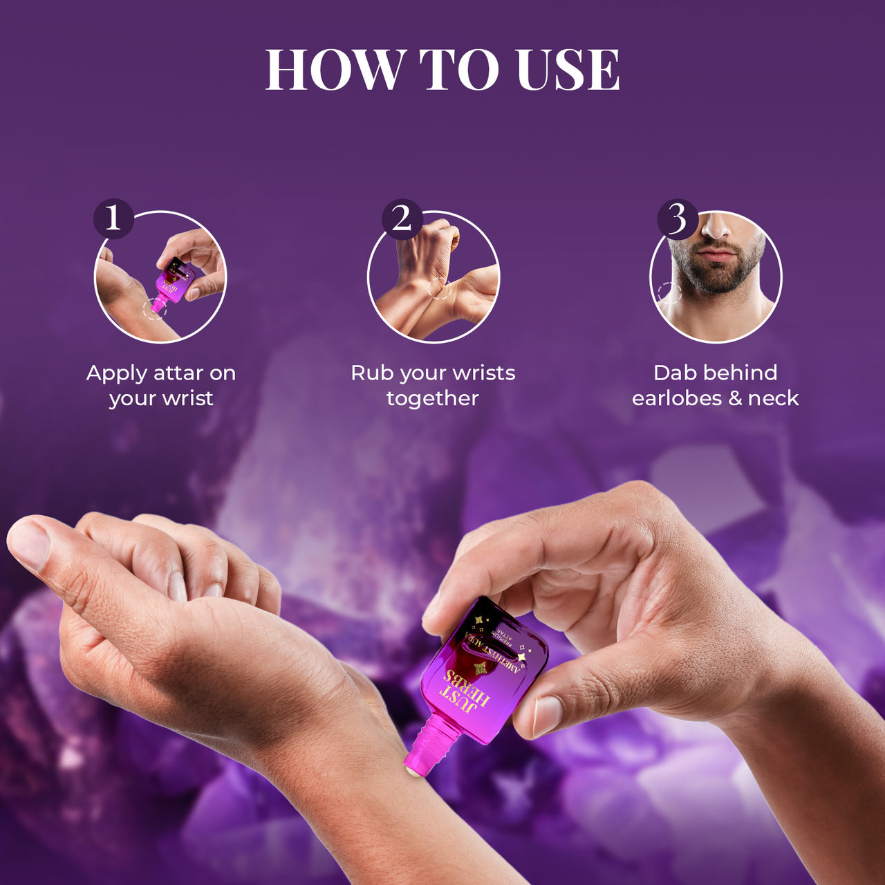 Amethyst Aura Premium Attar