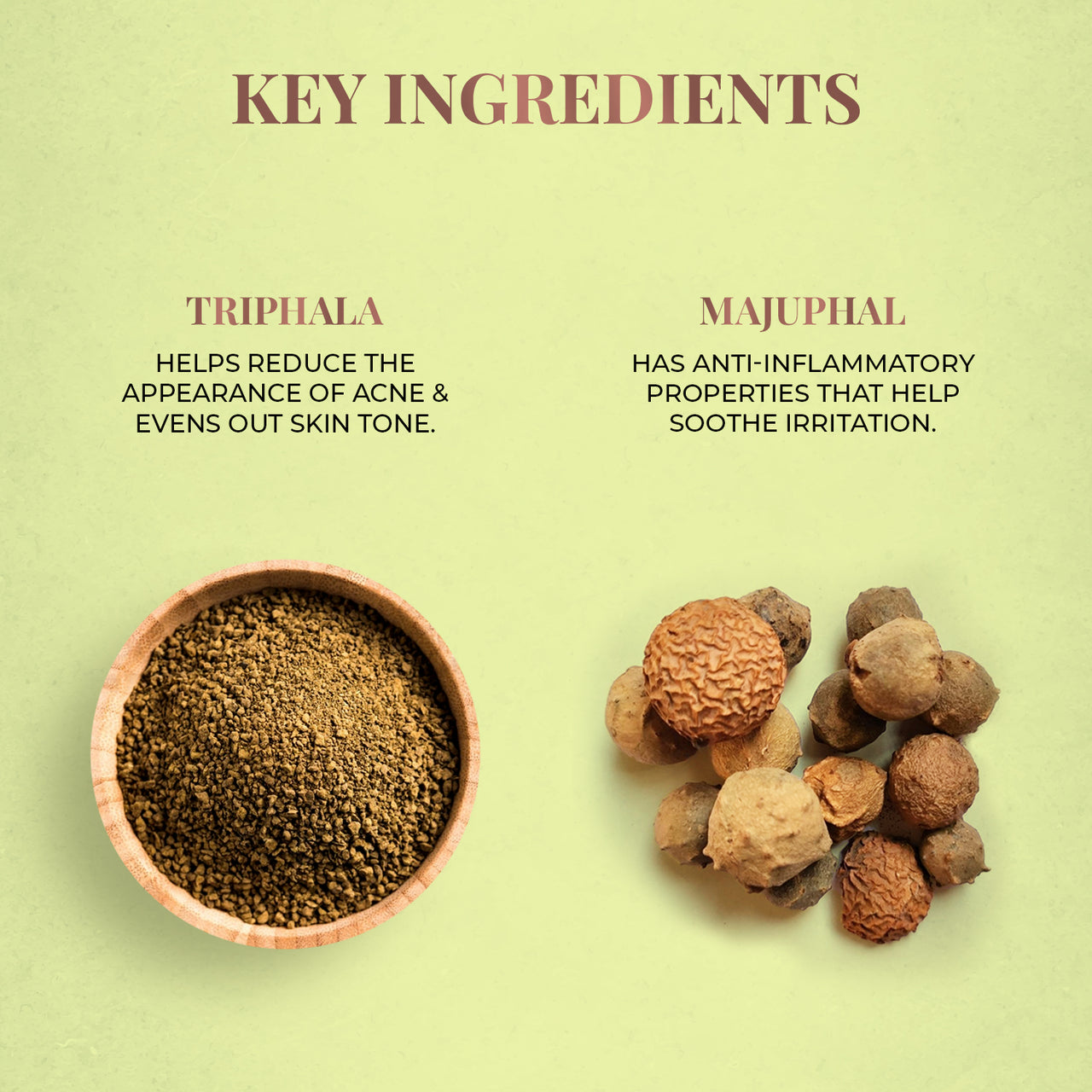 Advanced Ayurvedic Pimple Treatment with Triphala and Majuphal