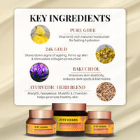 Thumbnail for Pure Ghee & 24K Gold Kit | Golden Hour Nourishing Ritual