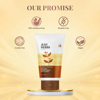 Thumbnail for Golden Glow Ubtan Face Wash with Turmeric and Sandalwood Tube: 65 gm