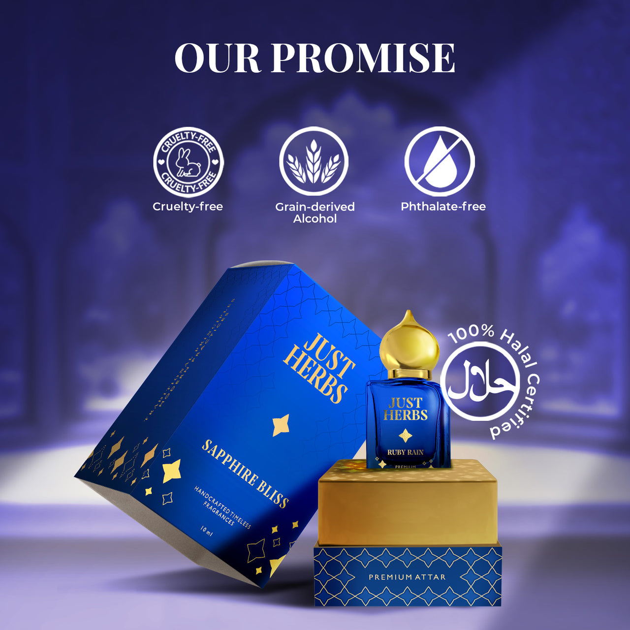 Sapphire Bliss Premium Attar