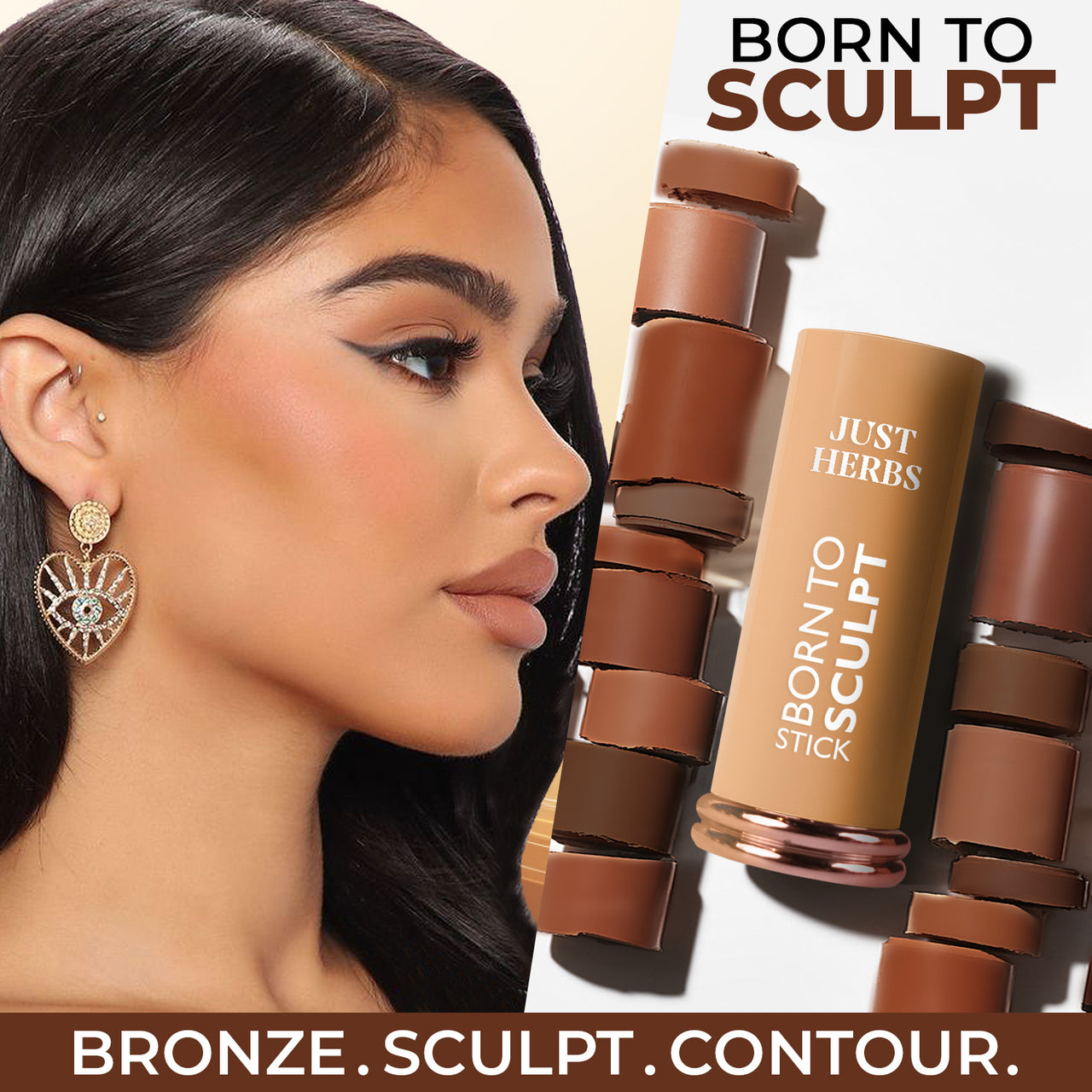 Born To Sculpt Stick with Shea Butter and Cica