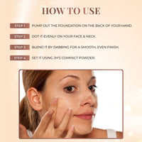 Thumbnail for Serum Foundation Dewy Finish SPF30+ (Bottle) 01 - Vanilla 20gm TUBE