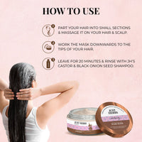 Thumbnail for Castor & Black Onion Seed Hair Mask 200 g