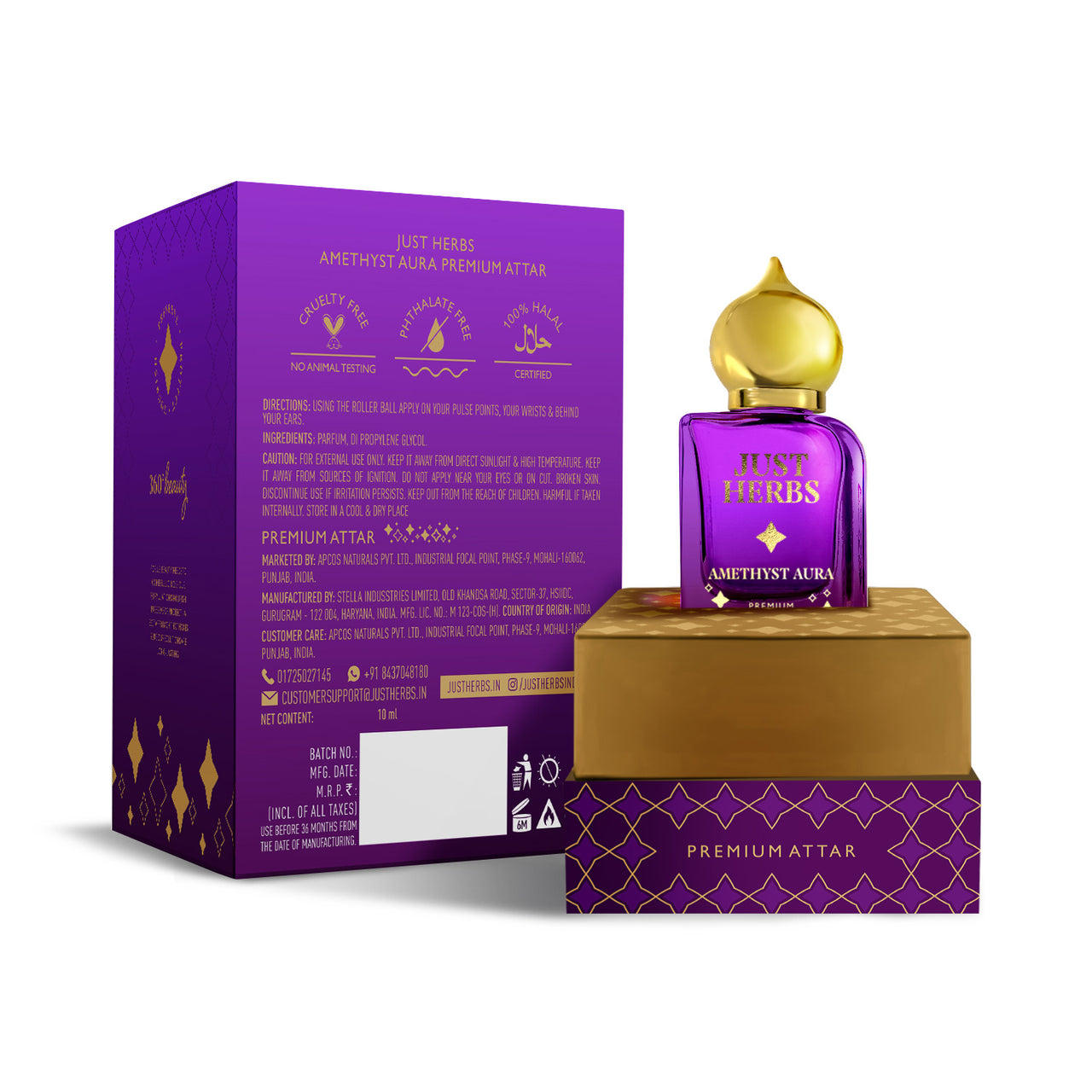 Amethyst Aura Premium Attar