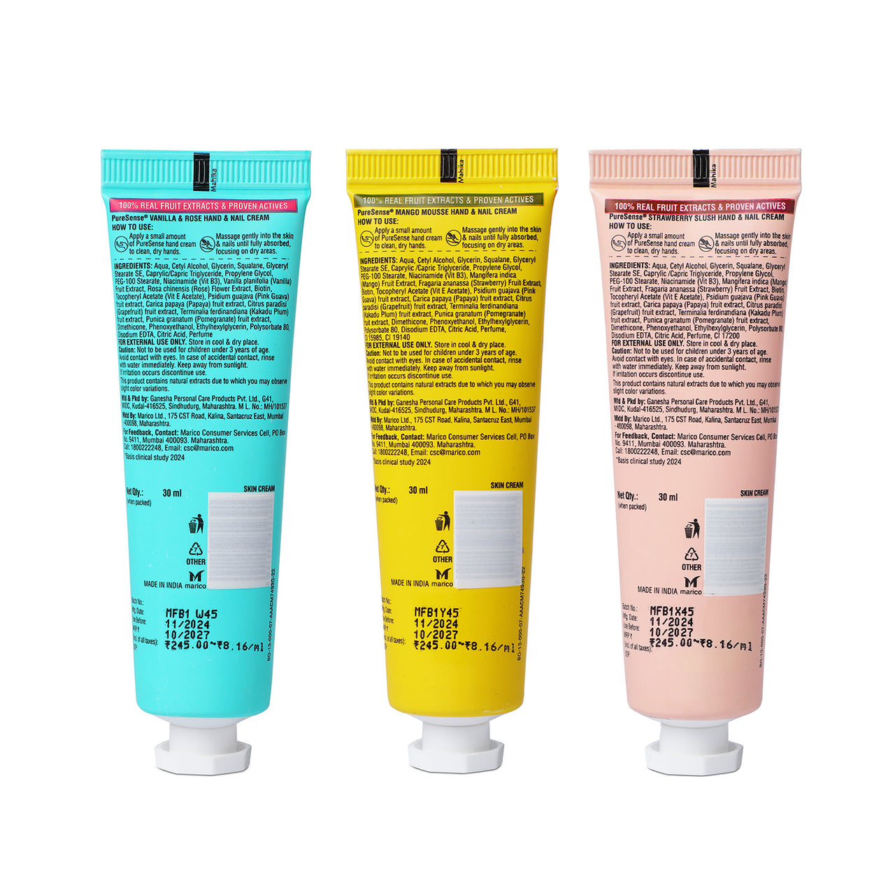 Hand Cream Combo Pack of 3