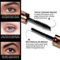 Thumbnail for 2-in-1 Serum-infused Lash Enhancing Mascara with Castor Oil and Coconut Oil