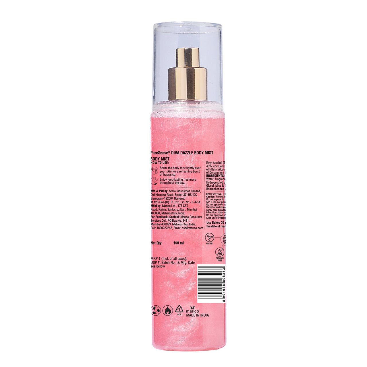 Diva Dazzle Shimmer Body Mist