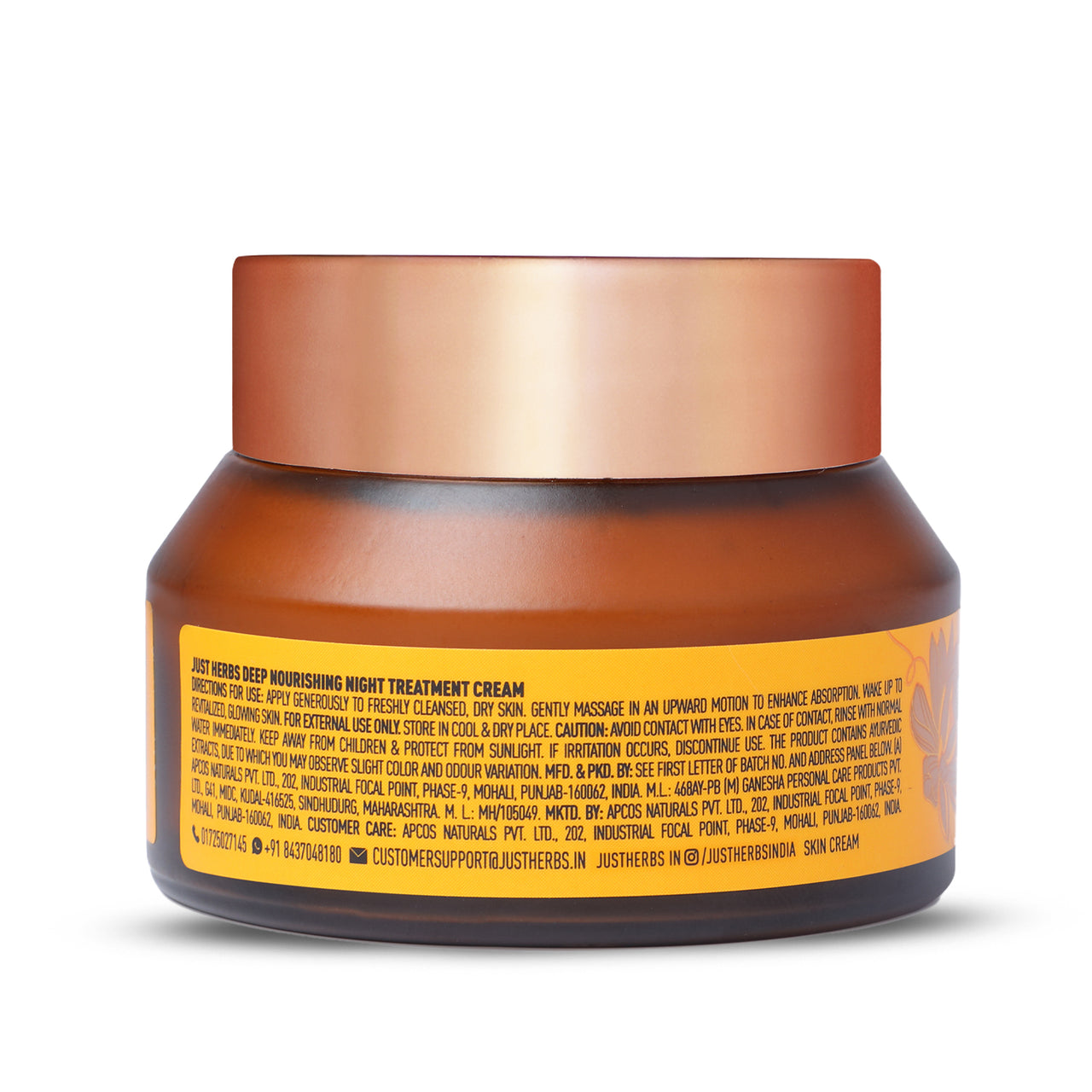 Pure Ghee & 24K Gold Deep Nourishing Night Treatment Cream