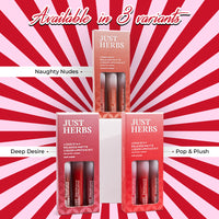 Thumbnail for Long Stay Relaxed Matte Liquid Lipstick Set of 3 with Vitamin E