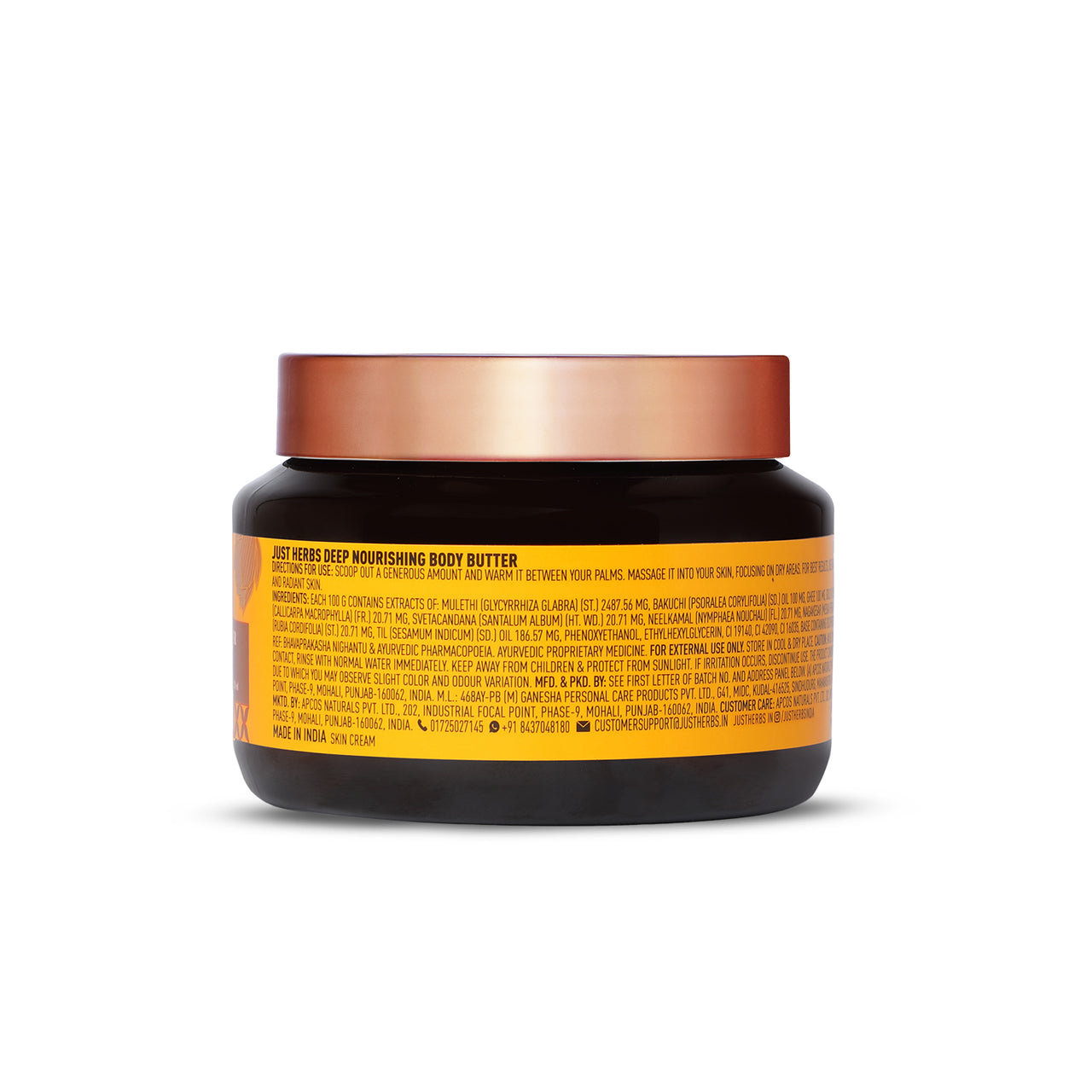 Pure Ghee & 24K Gold Deep Nourishing Body Butter