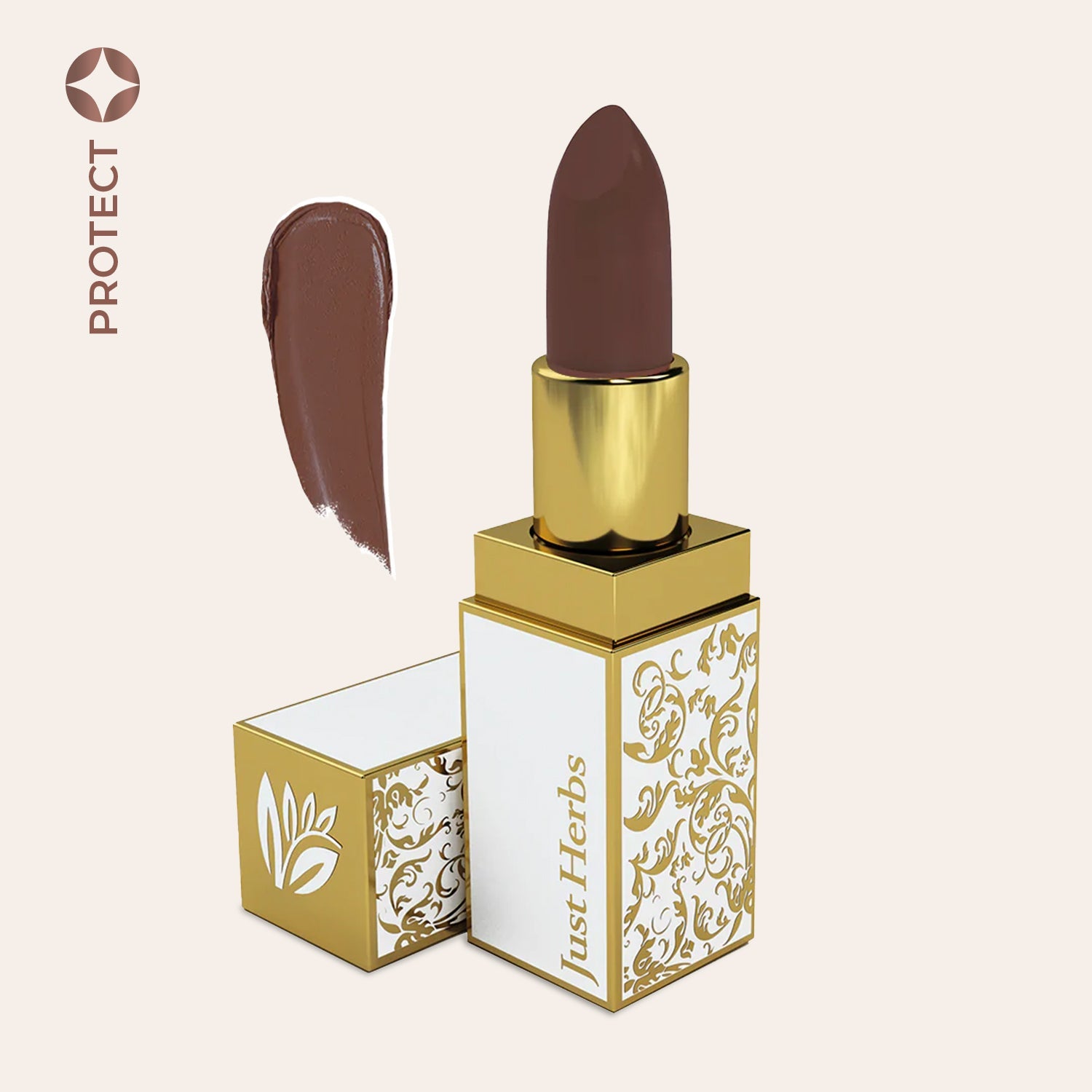 

Herb Enriched Ayurvedic Lipstick - Just Herbs, Neepa_14_taupe