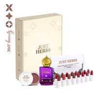 Thumbnail for Eid Gift Set (Micro Mini Lipstick Kit, Premium Attar: Aura, Lip & Cheek Tint: 05)