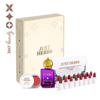 Thumbnail for Eid Gift Set (Micro Mini Lipstick Kit, Premium Attar: Aura, Lip & Cheek Tint: 02)