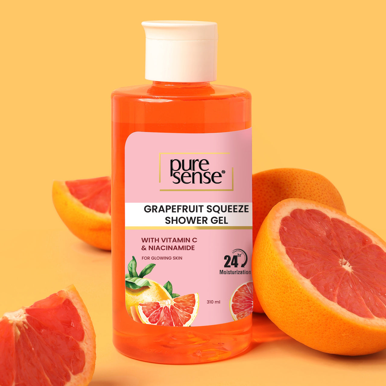 PureSense Grapefruit Squeeze Shower Gel 310ml