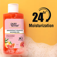 Thumbnail for PureSense Grapefruit Squeeze Shower Gel 310ml