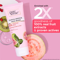 Thumbnail for PureSense Guava Groove Face Wash 100ml