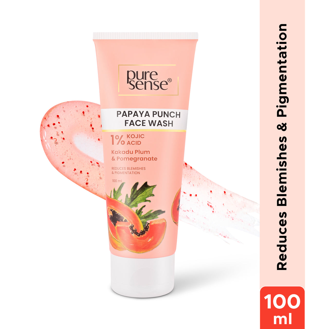 PureSense Papaya Punch Face Wash 100ml