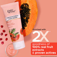 Thumbnail for PureSense Papaya Punch Face Wash 100ml