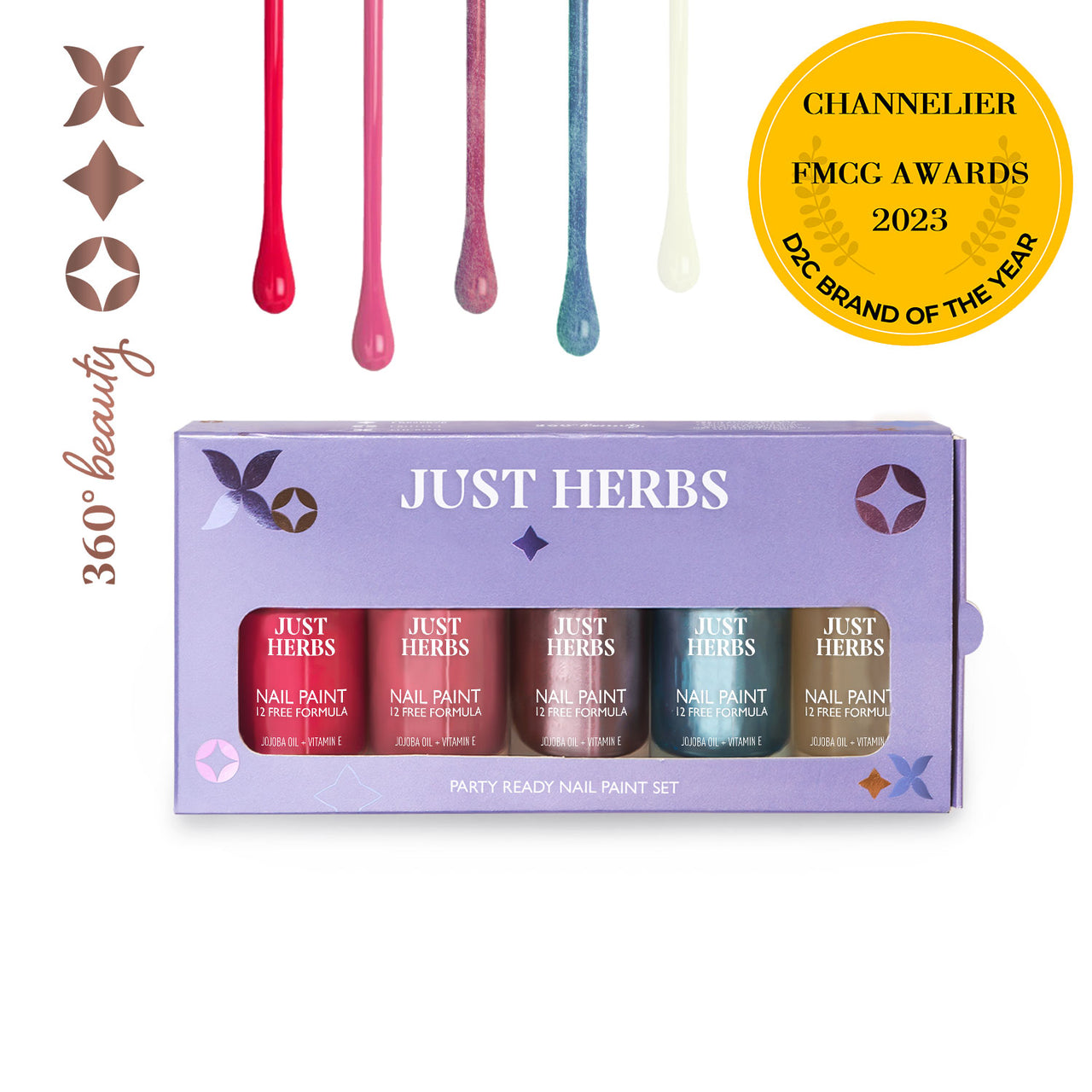 Party Ready Nail Paint Set