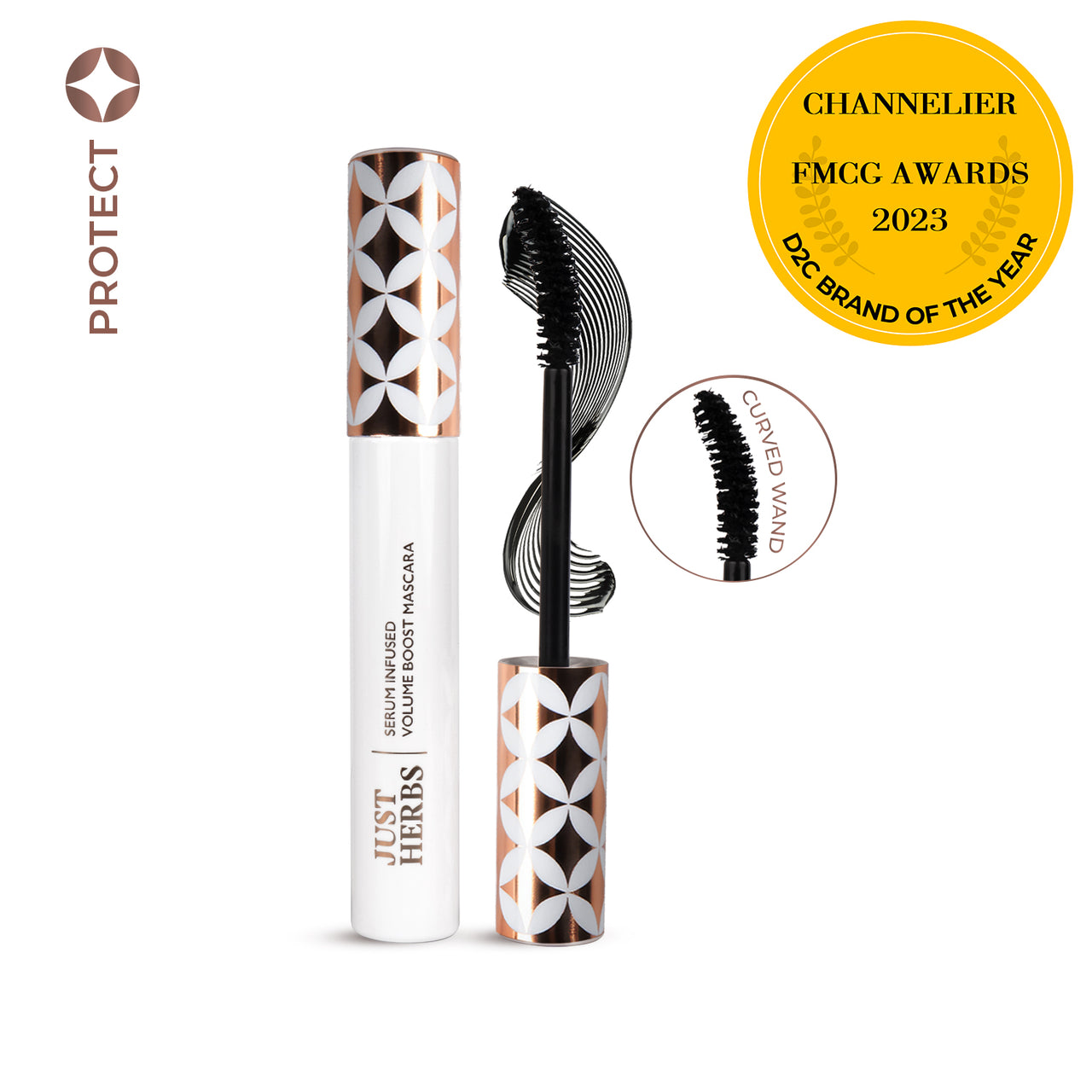 Serum-infused Volume Boost Mascara with Castor Oil and Coconut Oil 8 ml