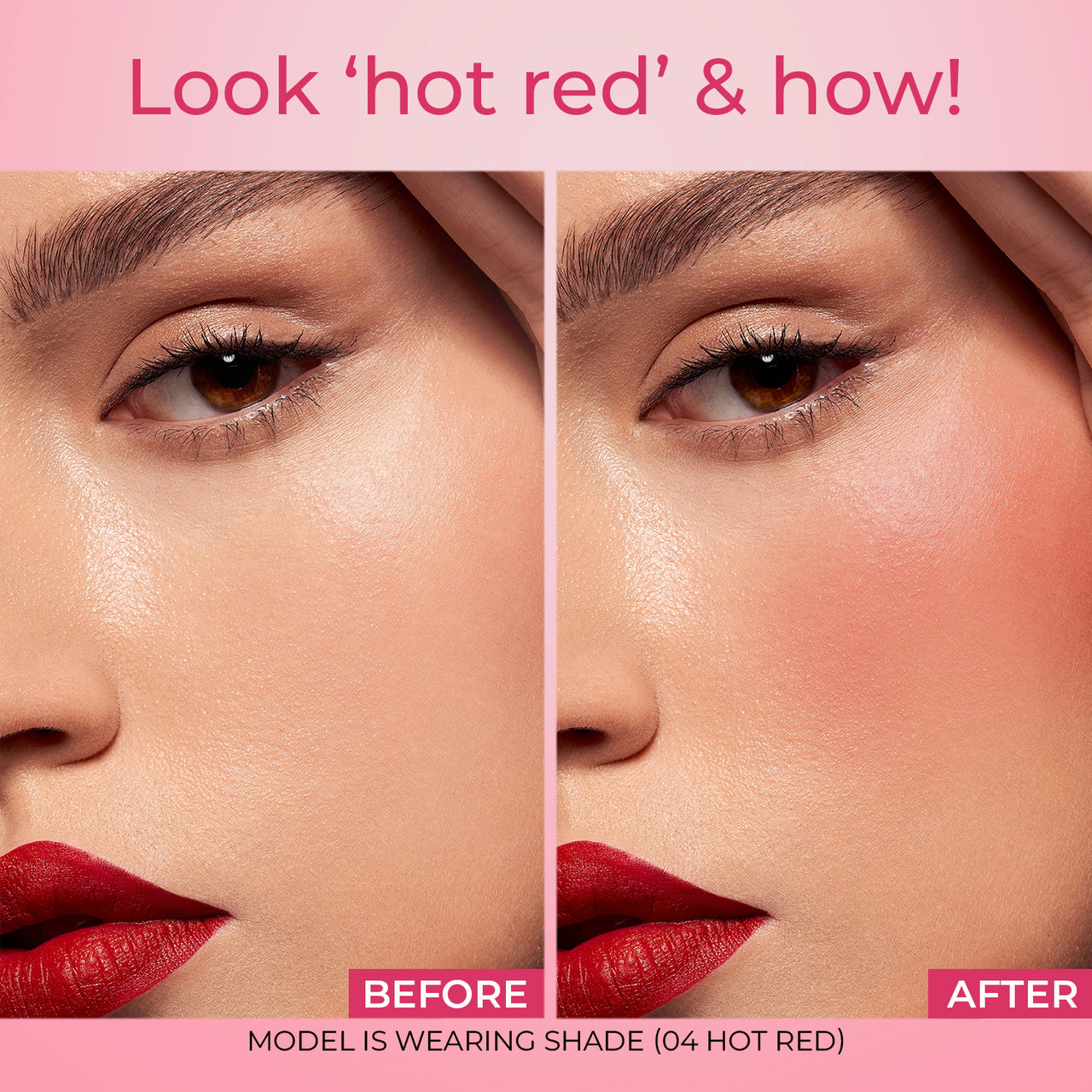 Red Hot: Born To Blush Stick with Shea Butter & Cica