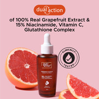 Thumbnail for Grapefruit Squeeze Radiance Face Serum with 15% Niacinamide, Vitamin C & Glutathione Complex | For dull skin | 28ml