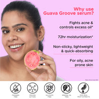 Thumbnail for Guava Groove Acne Clarifying Face Serum with 2% Salicylic Acid | For oily skin | 10ml