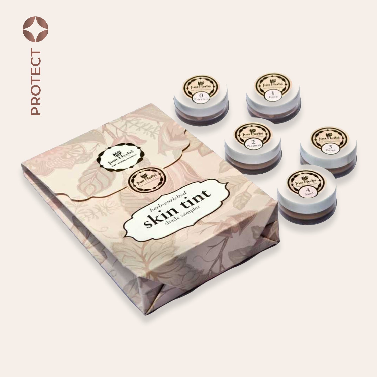 

Herb Enriched Skin Tint Shade Sampler