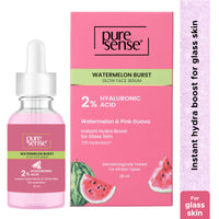 Thumbnail for Watermelon Burst Glow Face Serum with 2% Hyaluronic Acid | For glass skin | 10ml