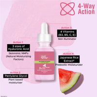 Thumbnail for Watermelon Burst Glow Face Serum with 2% Hyaluronic Acid | For glass skin | 10ml