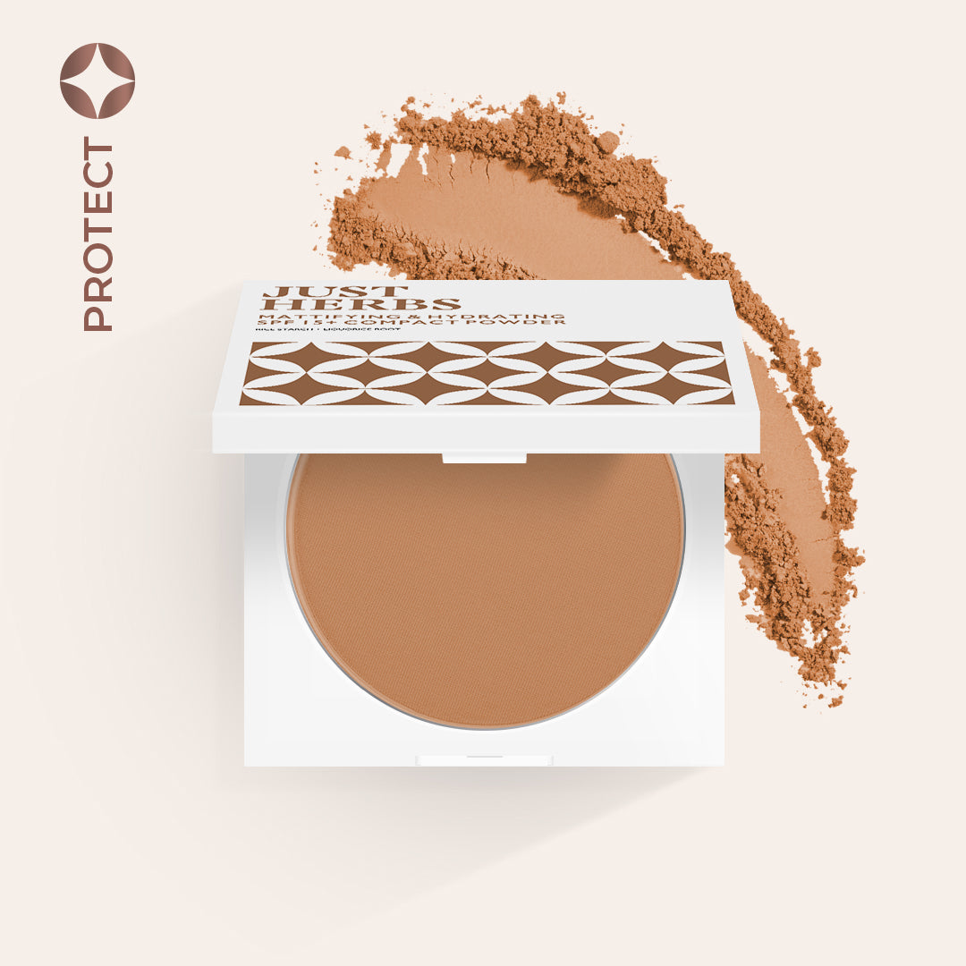 

Mattifying and Hydrating SPF 15+ Compact Powder with Rice Starch & Liquorice Root - 9 g, Copper_05