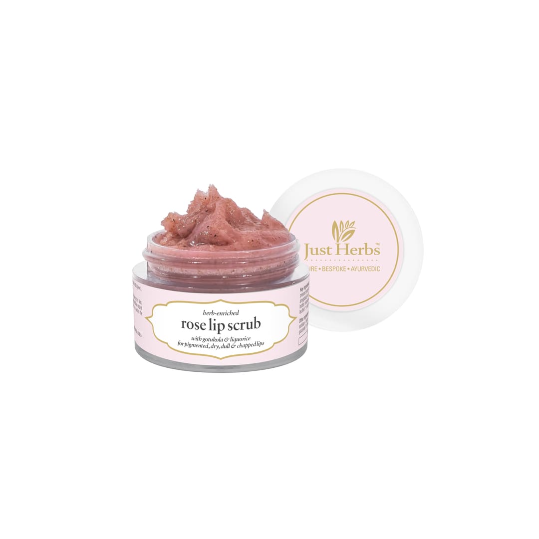 

Herb Enriched Lip Scrub - 15g, Rose_scrub